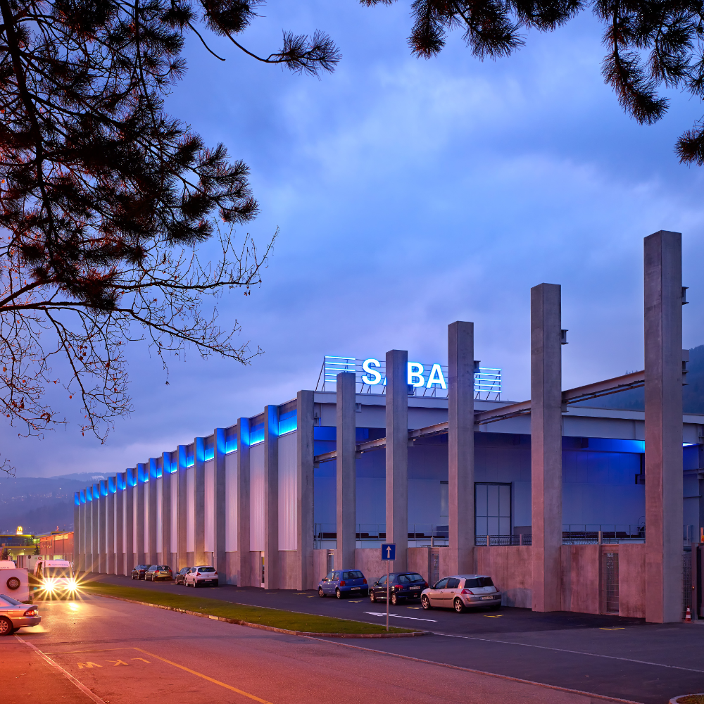 Bild der Sabag Stahlhalle