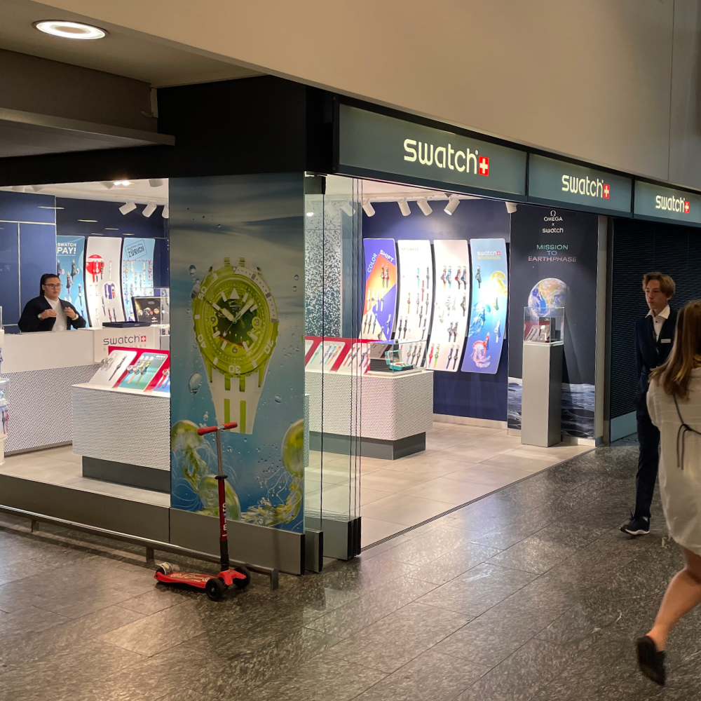 Bild eines Swatch Stores